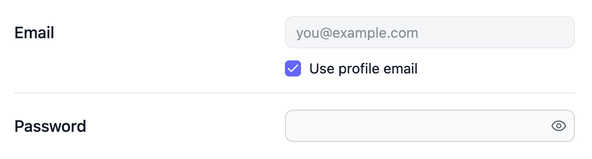 Applications Account